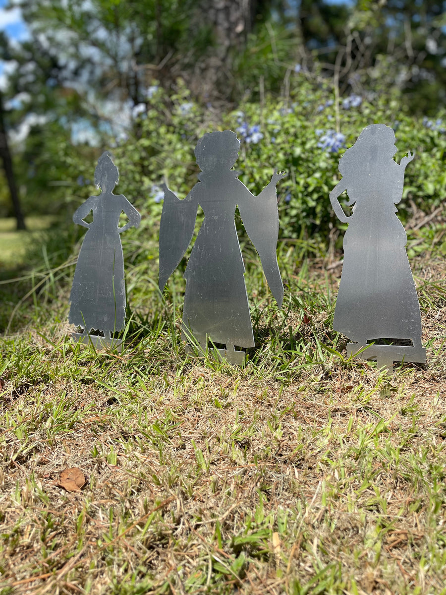 Hocus PocusSanderson Sister Metal Yard Halloween decor Garden Stakes