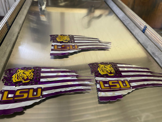 LSU Tattered Flag