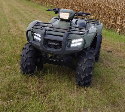 12-13 Foreman 500 ATV Dual Row High Output LED  Headlight Replacement Kit