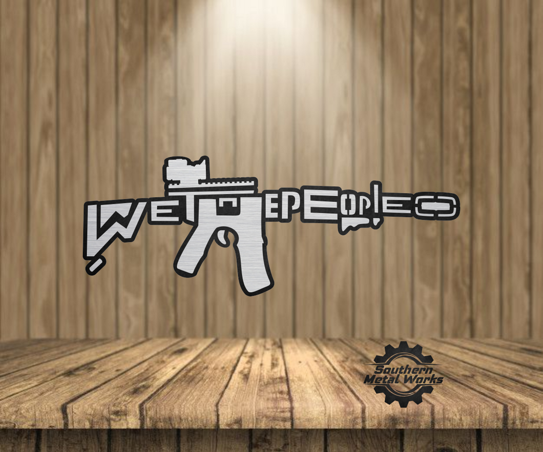 We the people SVG/DXF Digital Download