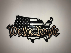 We The People | Metal Wall Art | Home Décor |