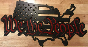 We The People | Metal Wall Art | Home Décor |