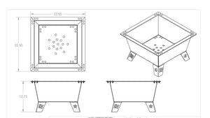 Fire Pit-Bolt Together Style