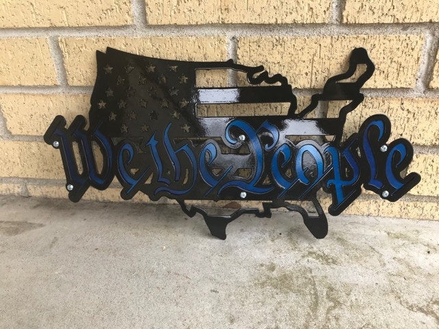 We The People | Metal Wall Art | Home Décor |